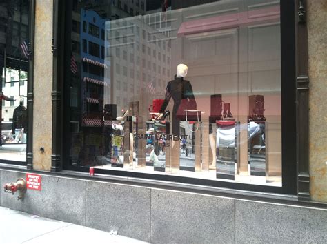 YSL Saks NYC 